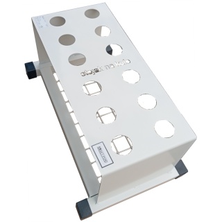 SDKL - Duży 12 pozycyjny stojak do kul i lasek